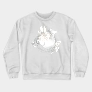 Deer Abstract Sketch Composition Crewneck Sweatshirt